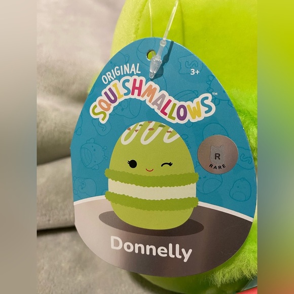 Squishmallows Donnelly the Macaroon Squishmallow 7” NWT RARE - Picture 3 of 7